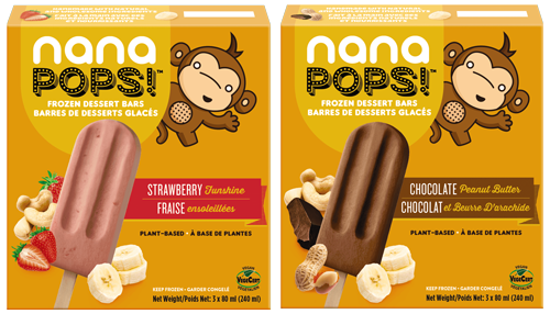 Nana pops frozen dessert bars